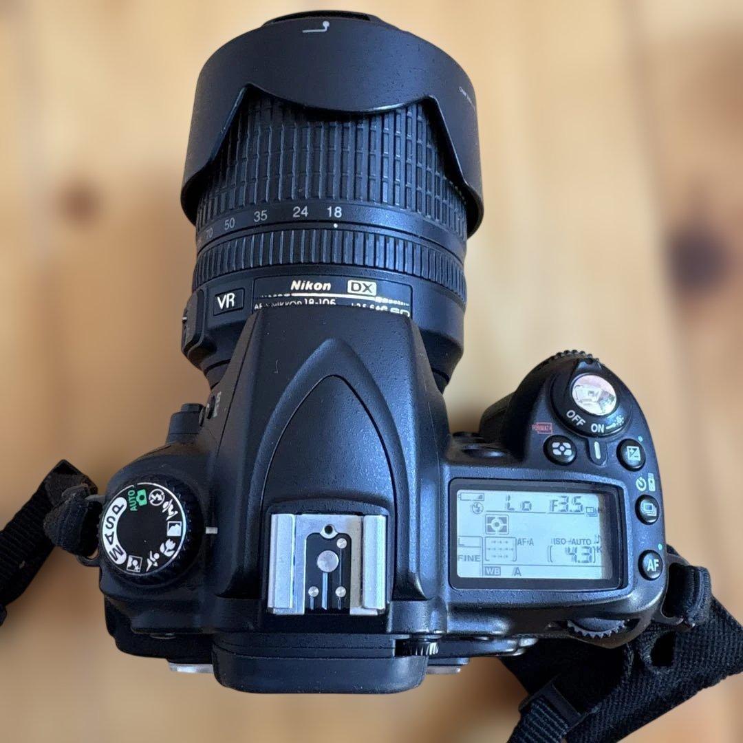 Nikon D90 デジタル一眼レフ 18-105mm VRレンズ付き