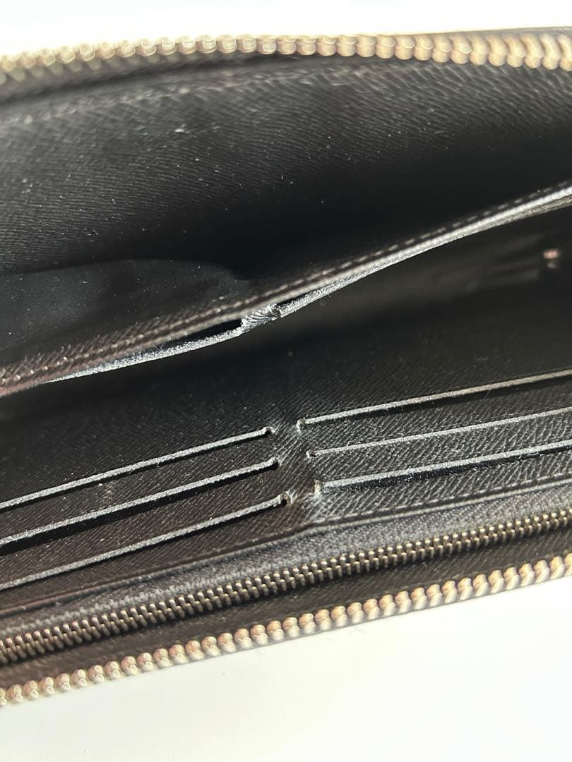 ルイヴィトン　ジッピードラゴンヌ　ダミエグラフィット長財布