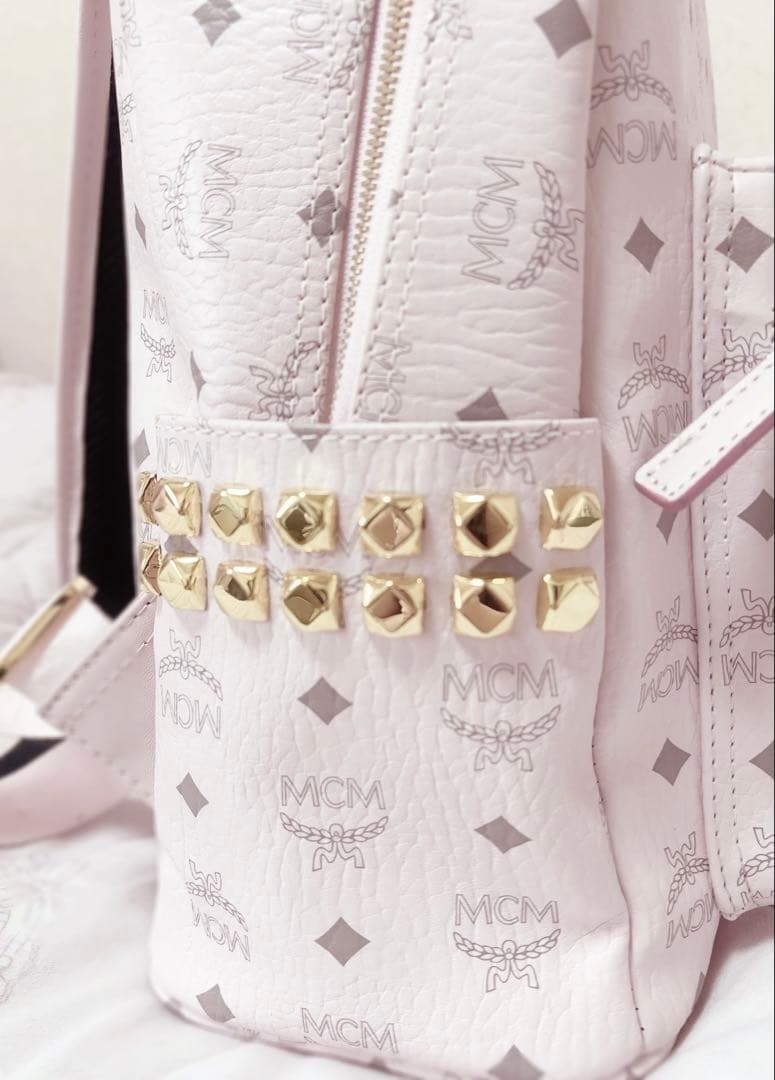 mcm リュック ピンク スモール しょこら