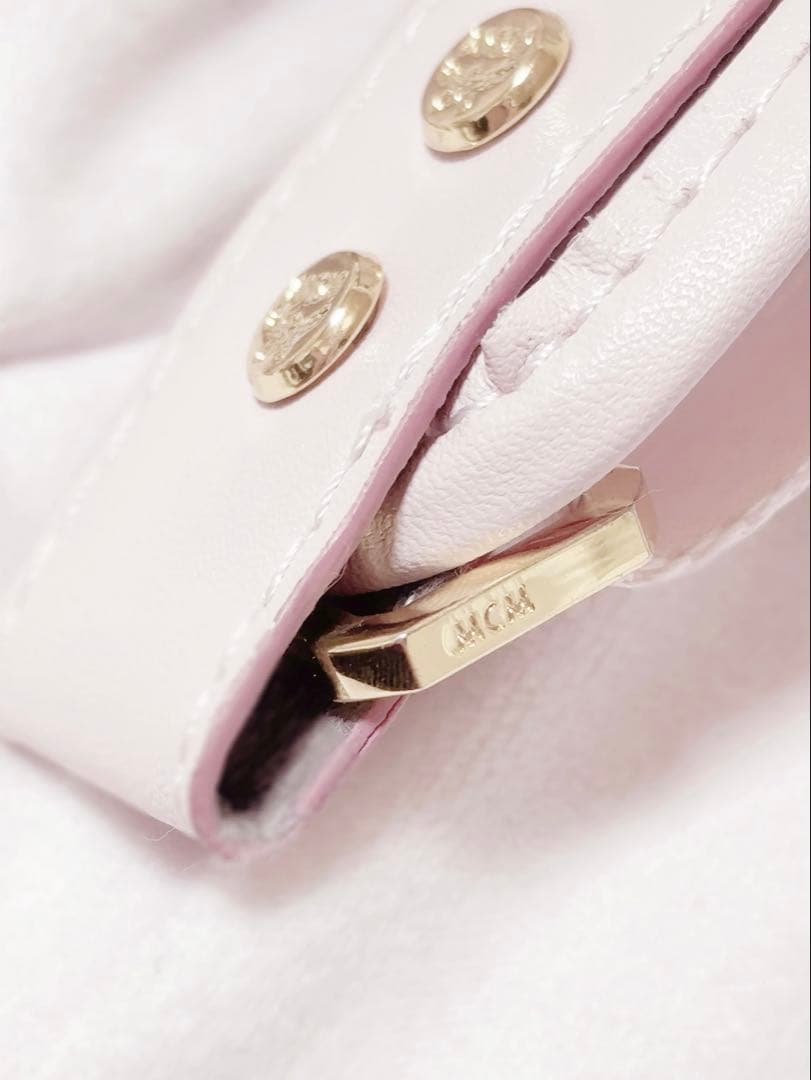 mcm リュック ピンク スモール しょこら