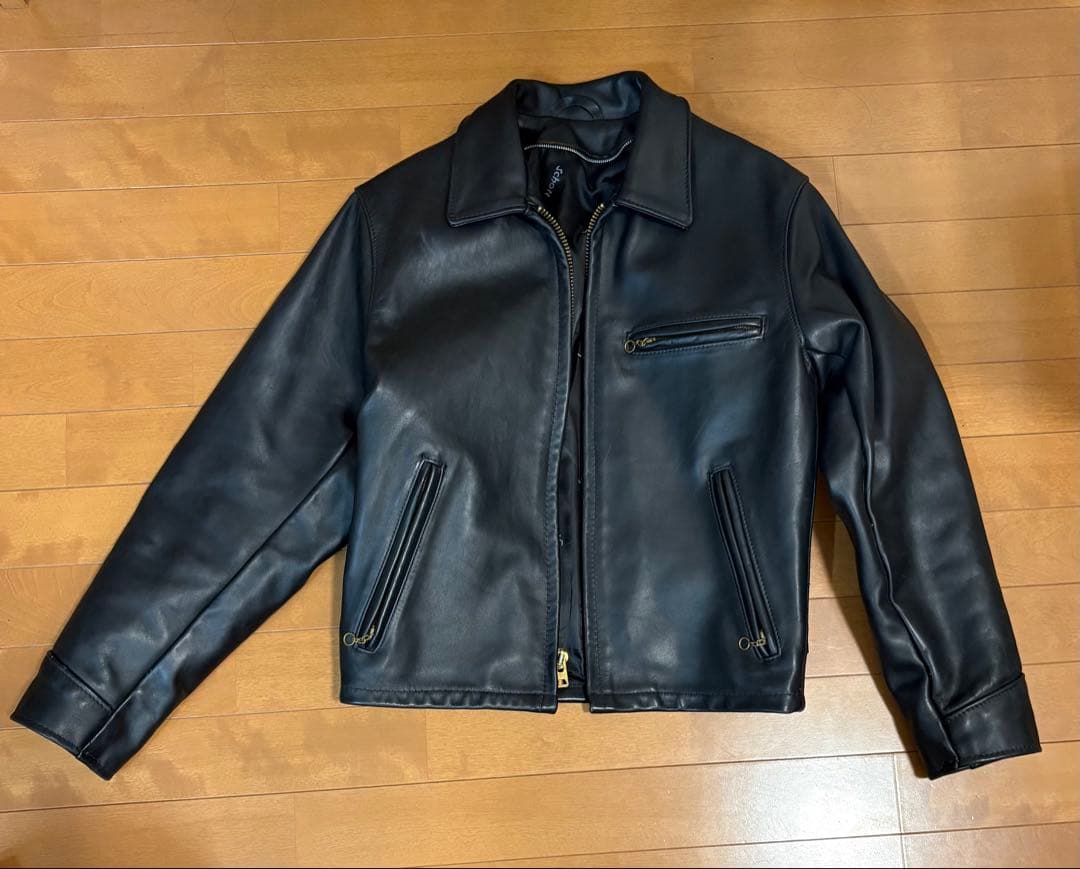 美品 mide in US Schott 642ライダース ジャケット 36