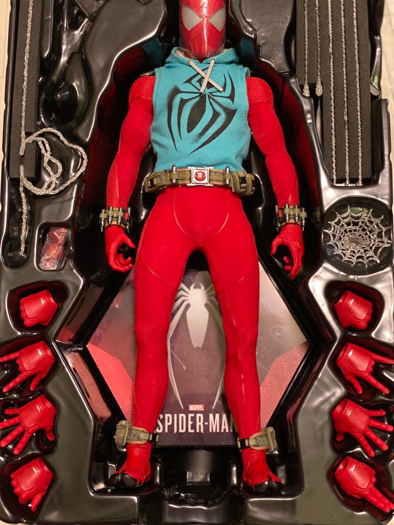ホットトイズ スカーレット・スパイダーマン ビデオゲームマスターピース