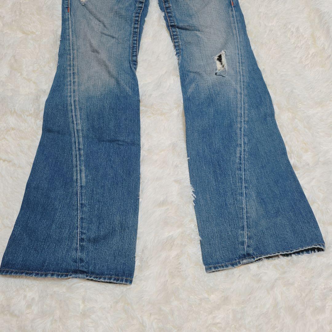 TRUE RELIGION ヴィンテージ フレア ブーツカット デニム W28