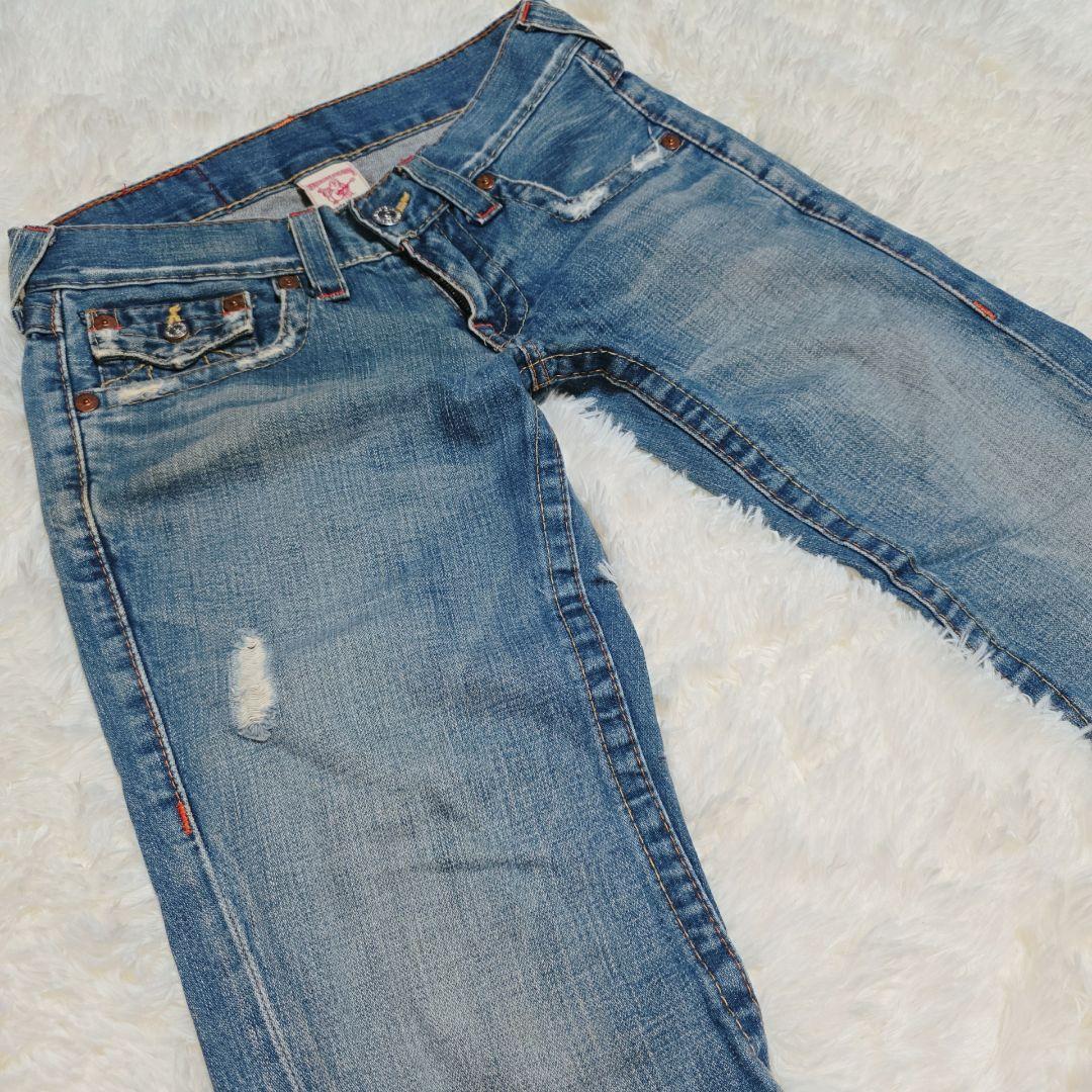 TRUE RELIGION ヴィンテージ フレア ブーツカット デニム W28