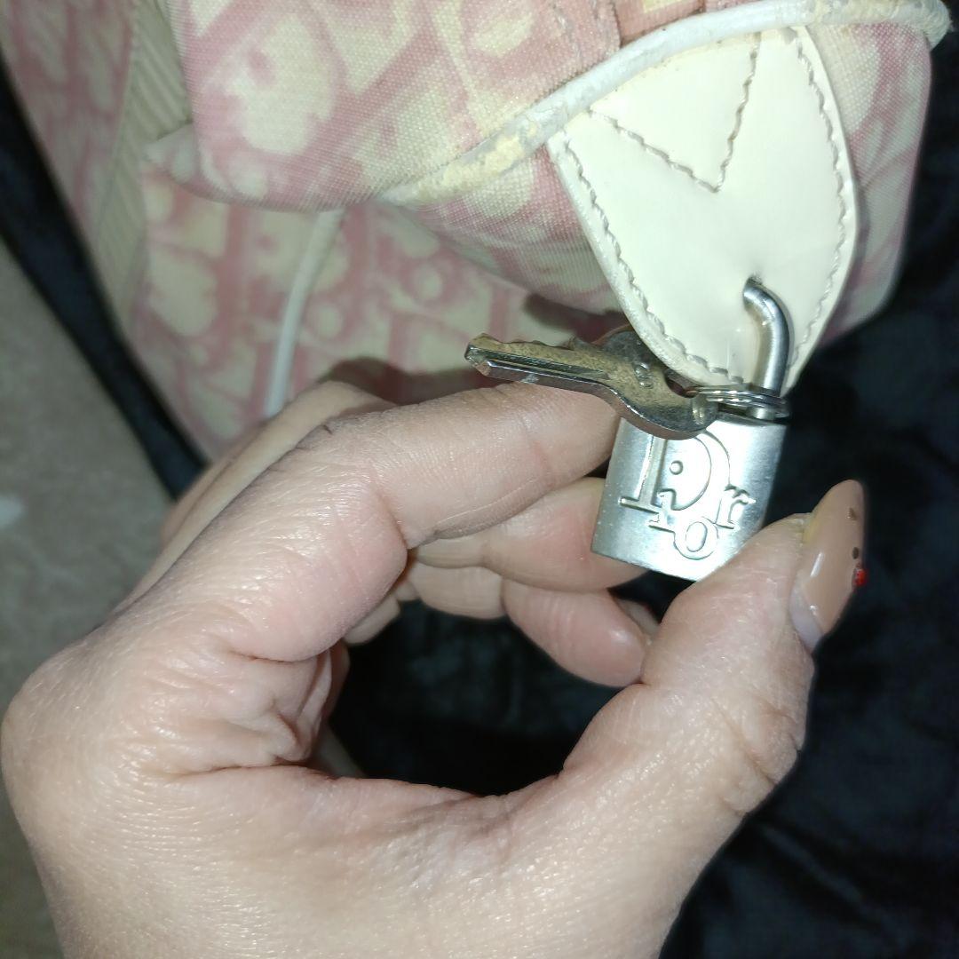 クリスチャンディオールトロッター柄 ボストンバッグ