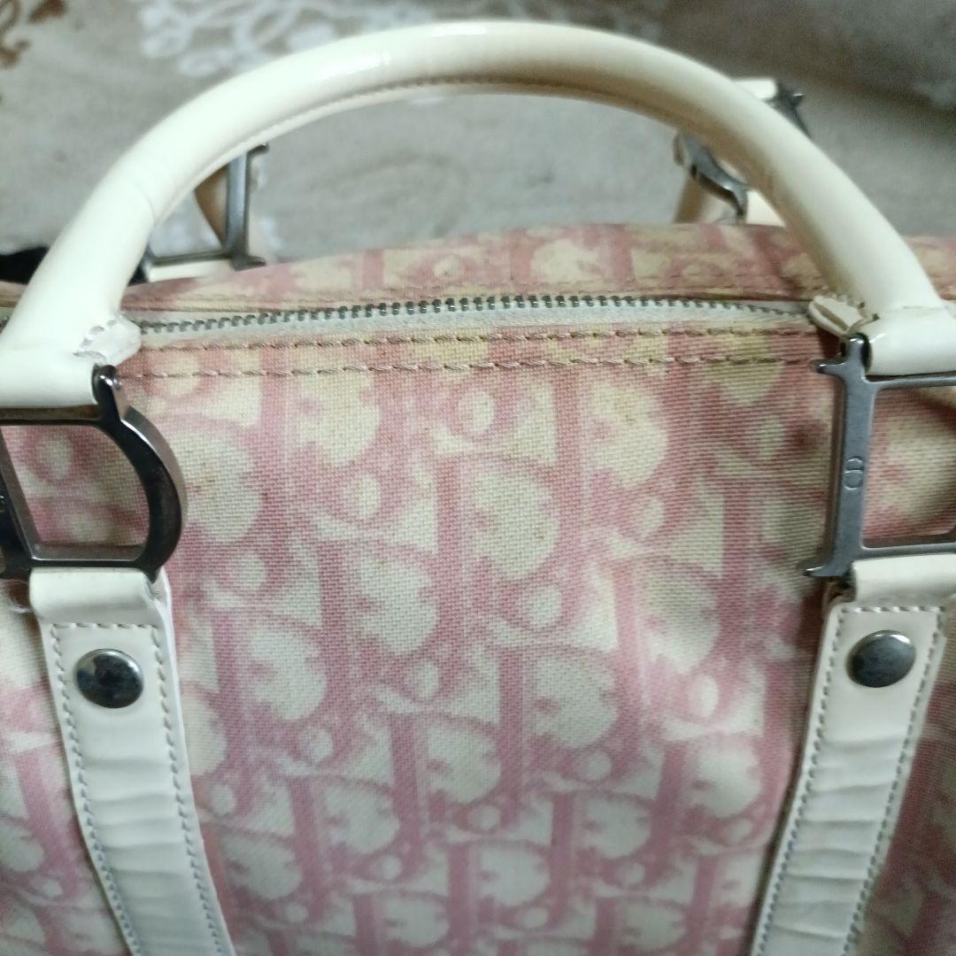 クリスチャンディオールトロッター柄 ボストンバッグ