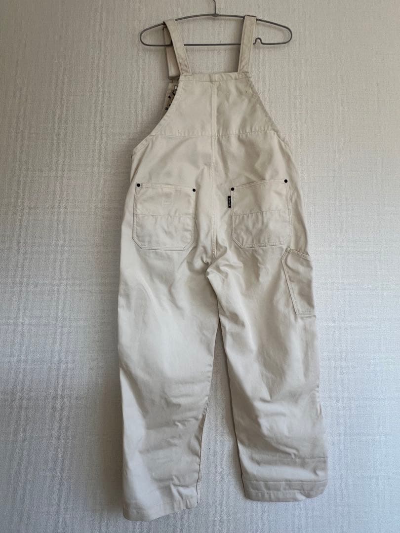 Schott アイボリー オーバーオール