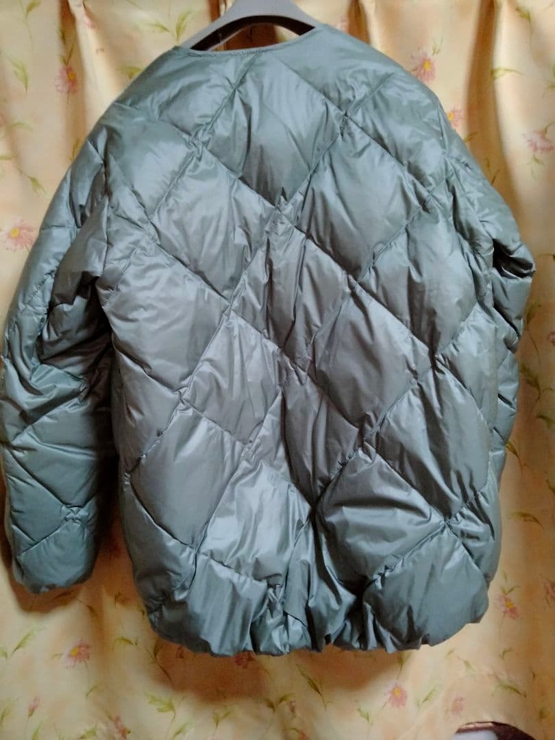 ミントグリーン！キルティング ダウンジャケット