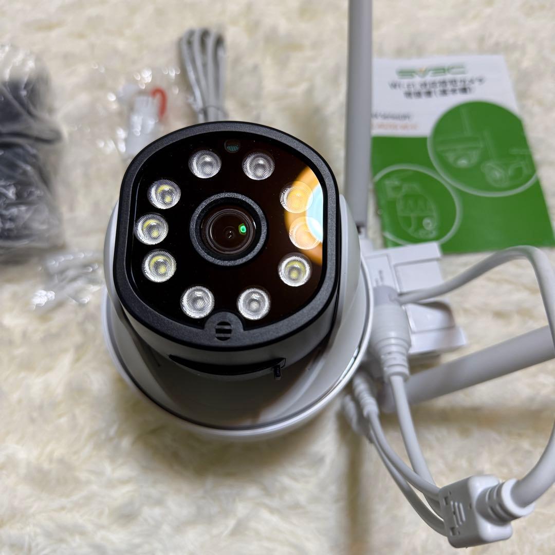 SV3C 防犯カメラ 屋外 ワイヤレス800万画素 2.4/5G対応 無線 屋外