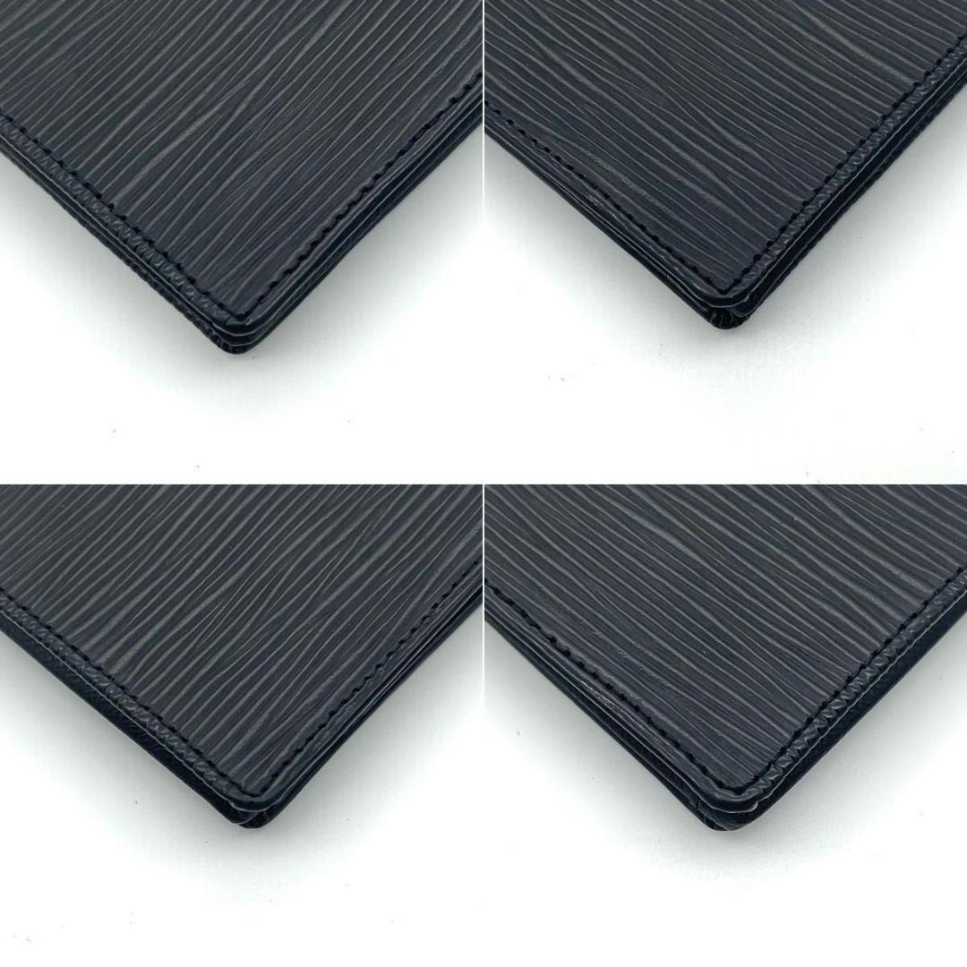 【極美品】ルイヴィトン エピ ケース ポルトモネ ボワット ブラック