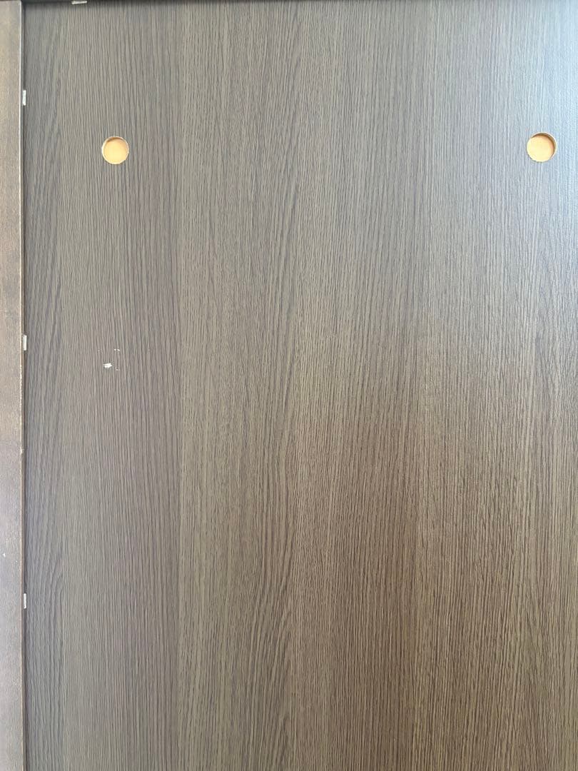 無印良品 本棚 薄型 シェルフ ブラウン 木製