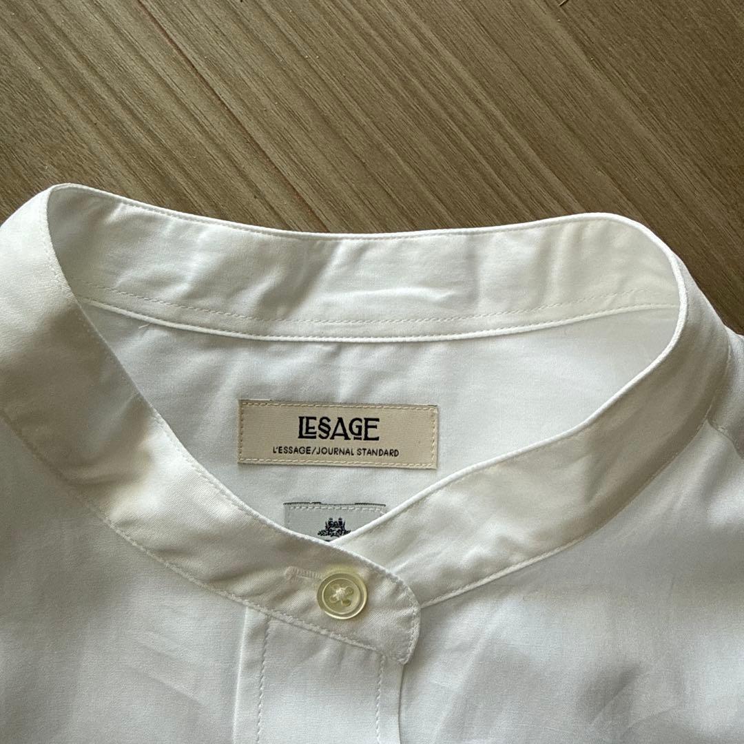 JOURNAL STANDARD L'ESSAGE スタンドカラーシャツ