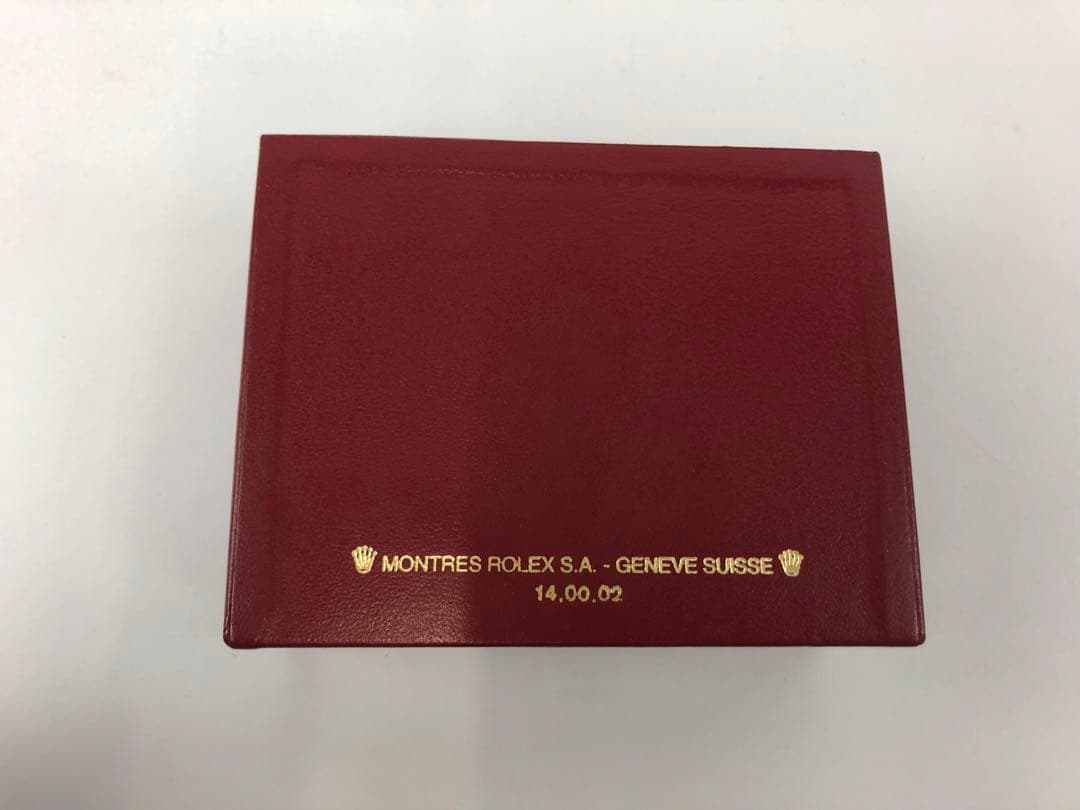 チ*認様 ロレックス　空き箱　外箱　内箱　取説　小冊子　レッド