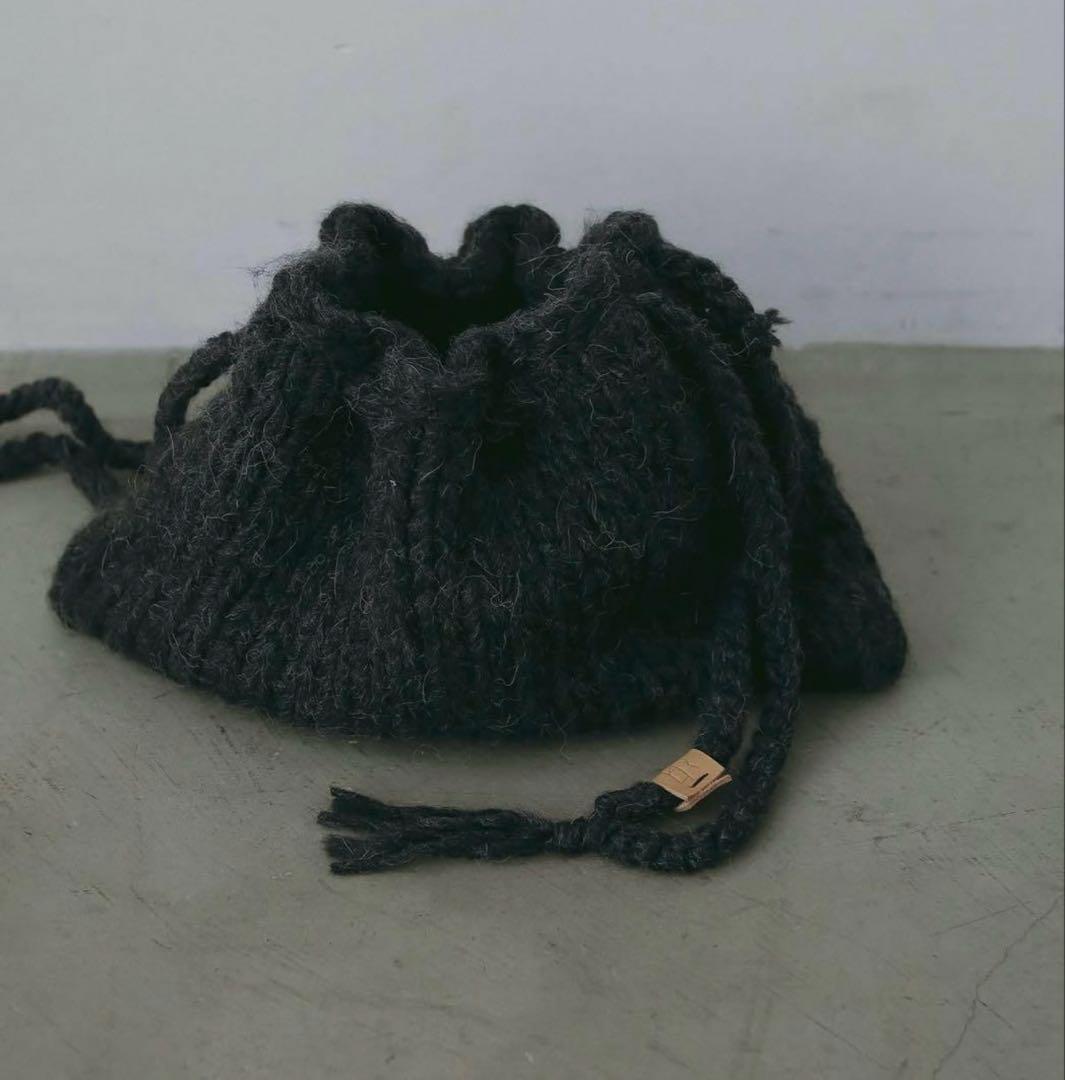 新品未使用 ETRETOKYO HAND KNIT BAG & POUCH
