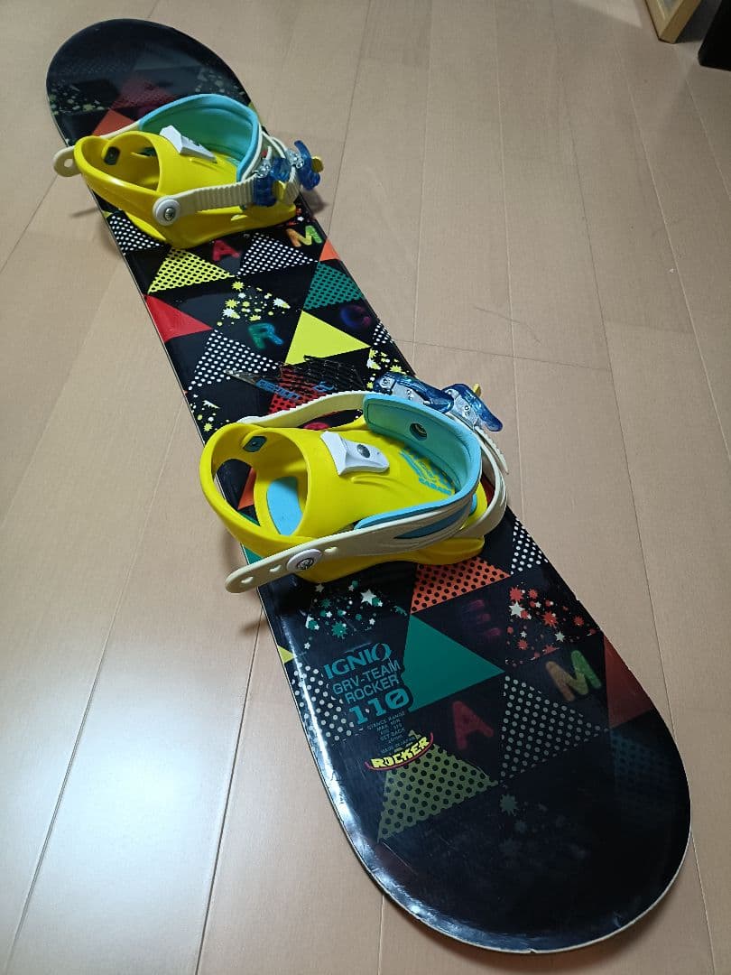 IGNIO 110 スノーボード　ビンディング　セット