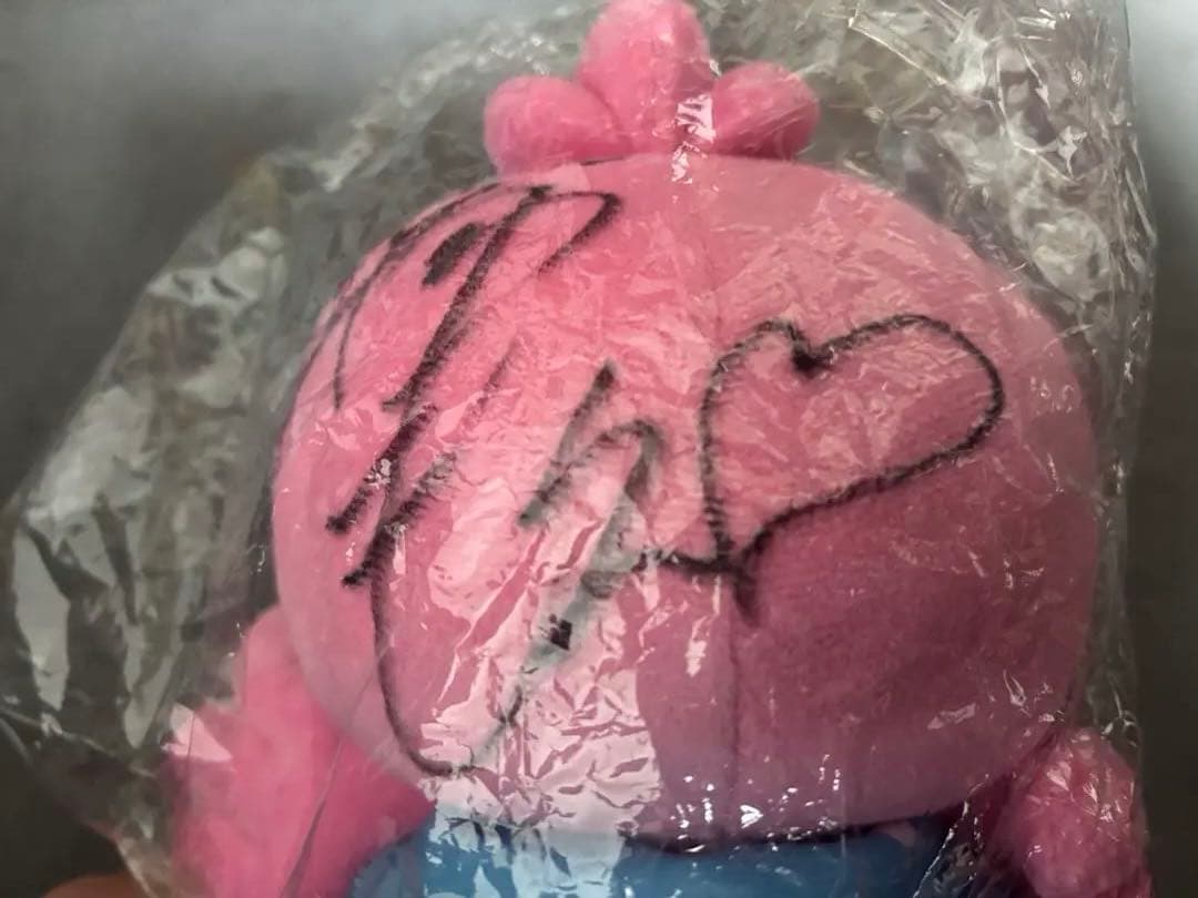 女子ボートレーサー5174川井萌選手サイン入りローリーぬいぐるみ