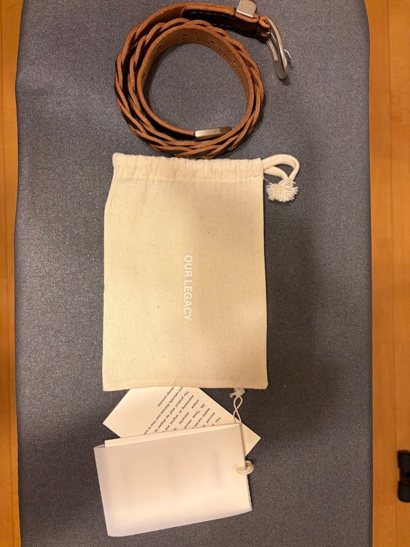 斉藤 OUR LEGACY／VINTAGE BLACK LEATER