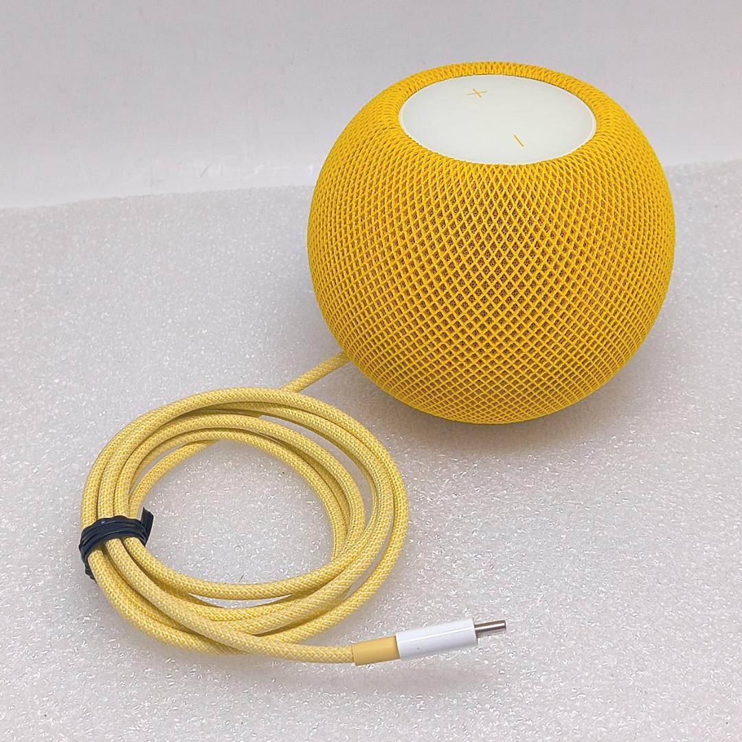 【美品】Apple スマートスピーカー Pod mini イエロー