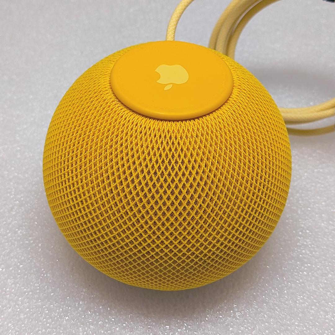 【美品】Apple スマートスピーカー Pod mini イエロー