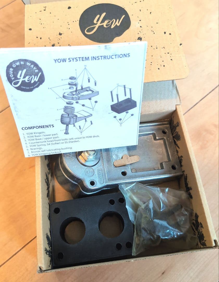 【yow Christenson】ヤウ スカル スケートボード　34インチV4