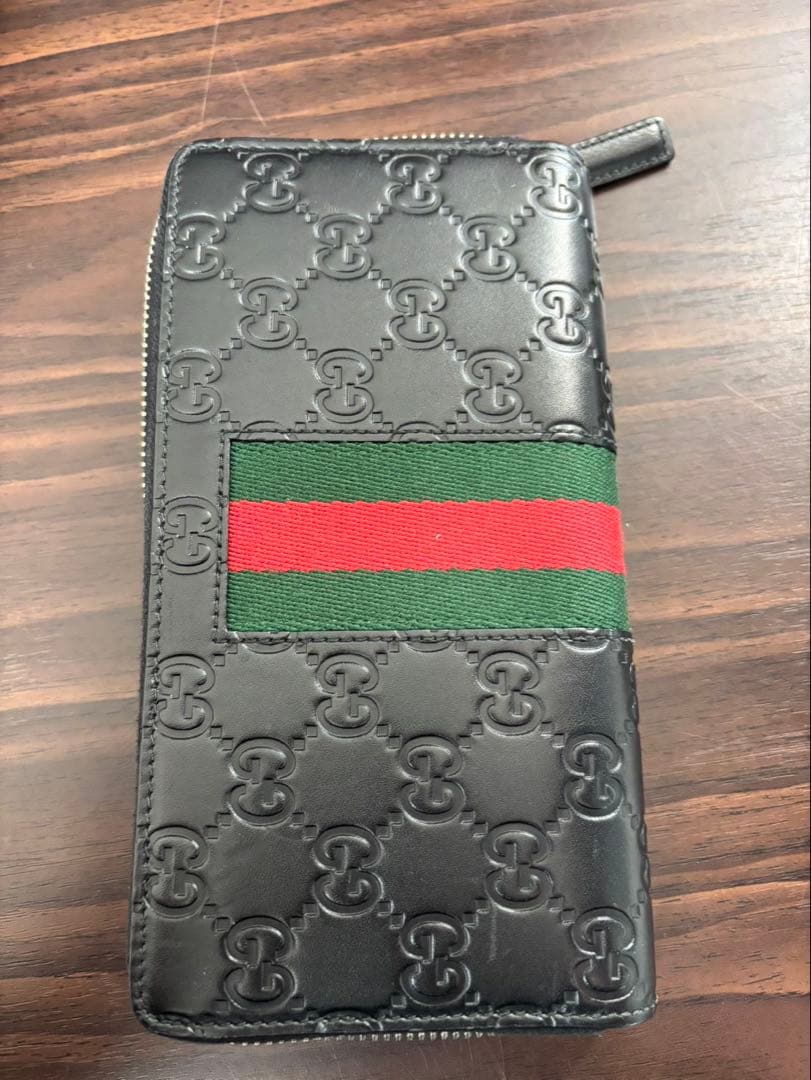 美品　GUCCI グッチ ジッピーウォレット 長財布