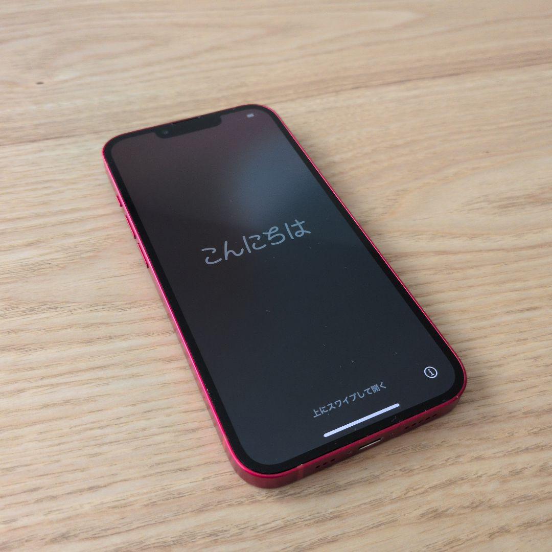 【美品】Apple iPhone 13 PRODUCT(RED) 本体