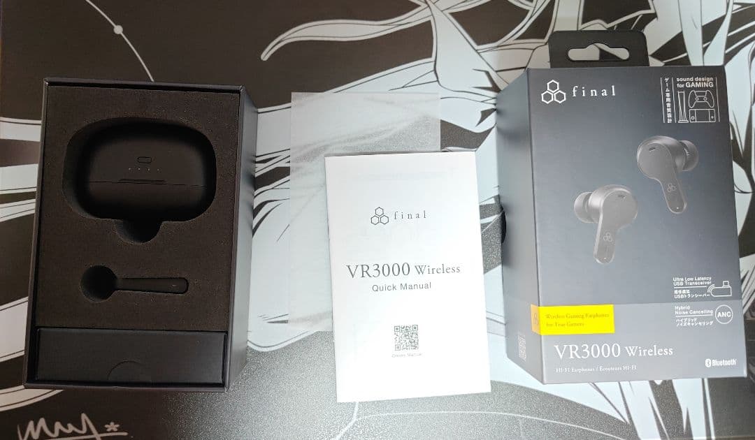 final VR3000 Wireless ワイヤレスイヤフォン