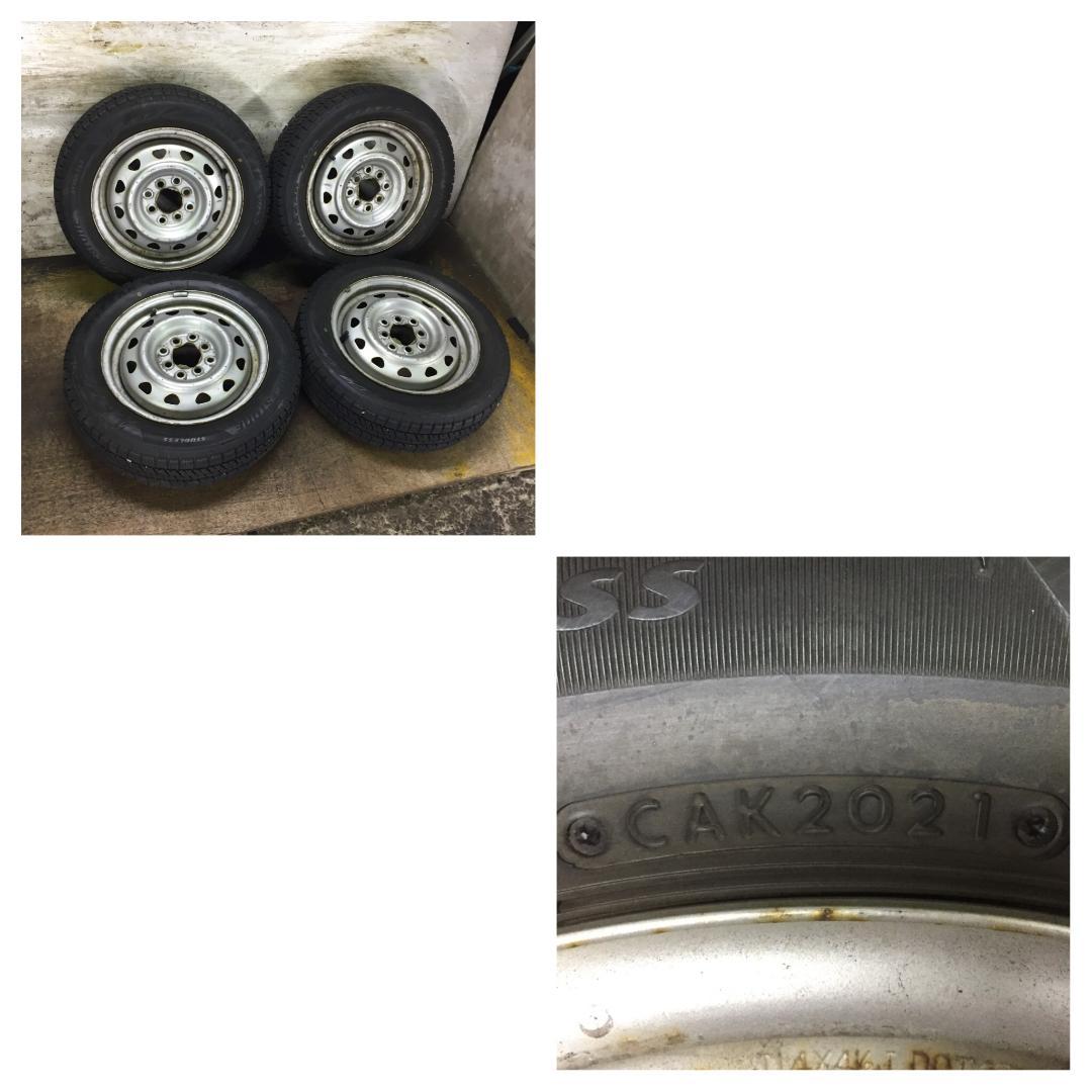 専用287 BRIDGESTONE VRX2 155/65R14 スタッドレス