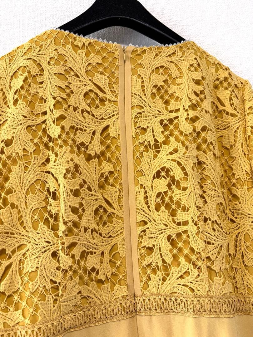 専用　新品未使用　モラビトスペル　レースフラワー刺繍 ワンピース　40