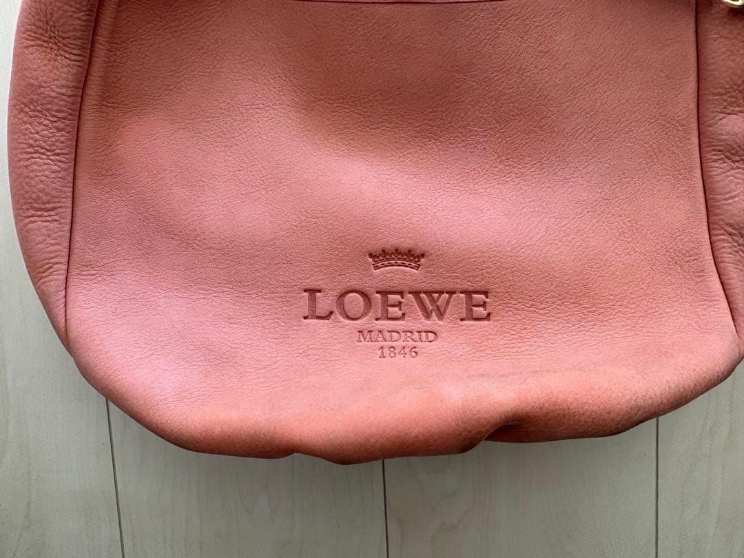 【LOEWE】ピンク　ハンドバッグ