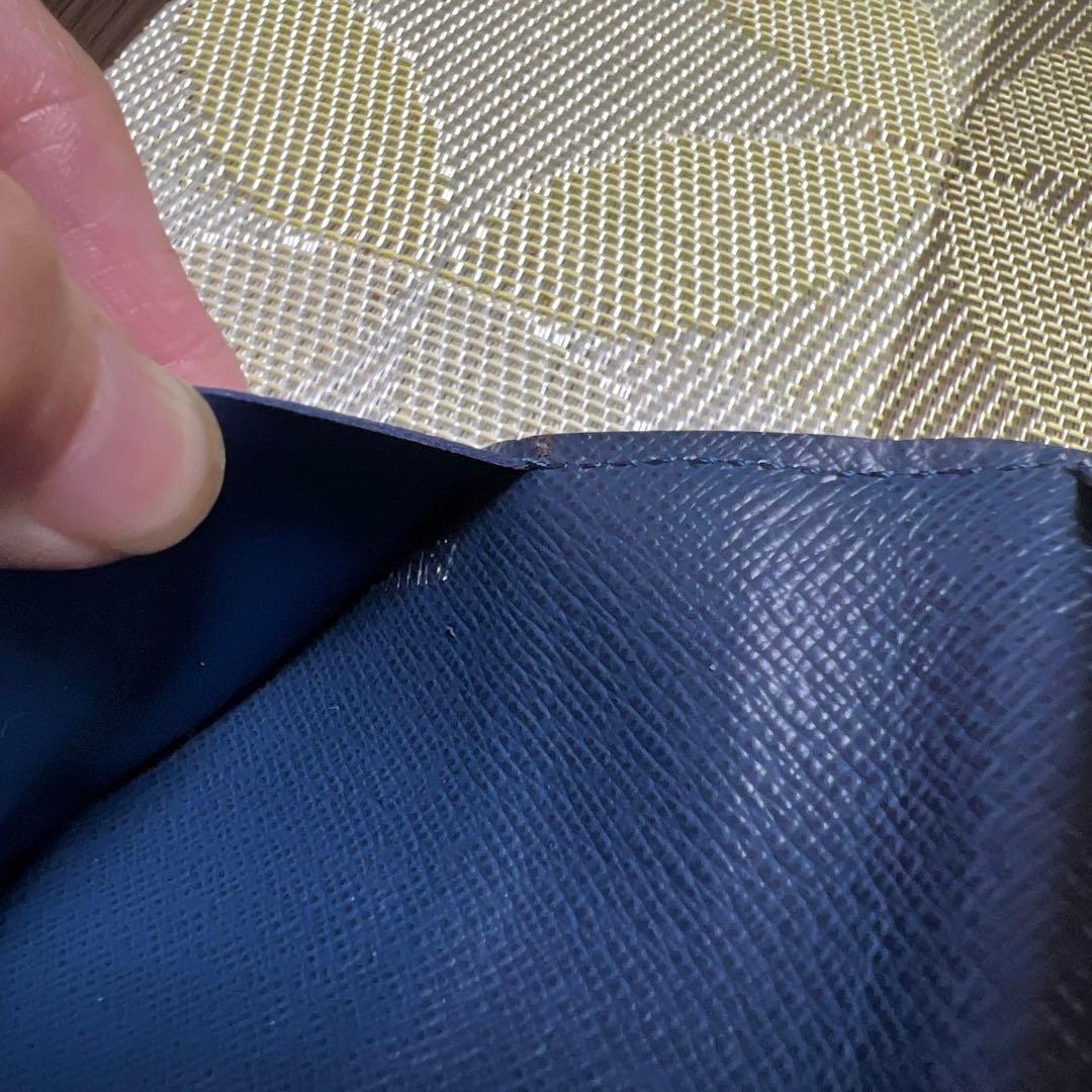 名刺入れ LOUIS VUITTON タイガ紺色