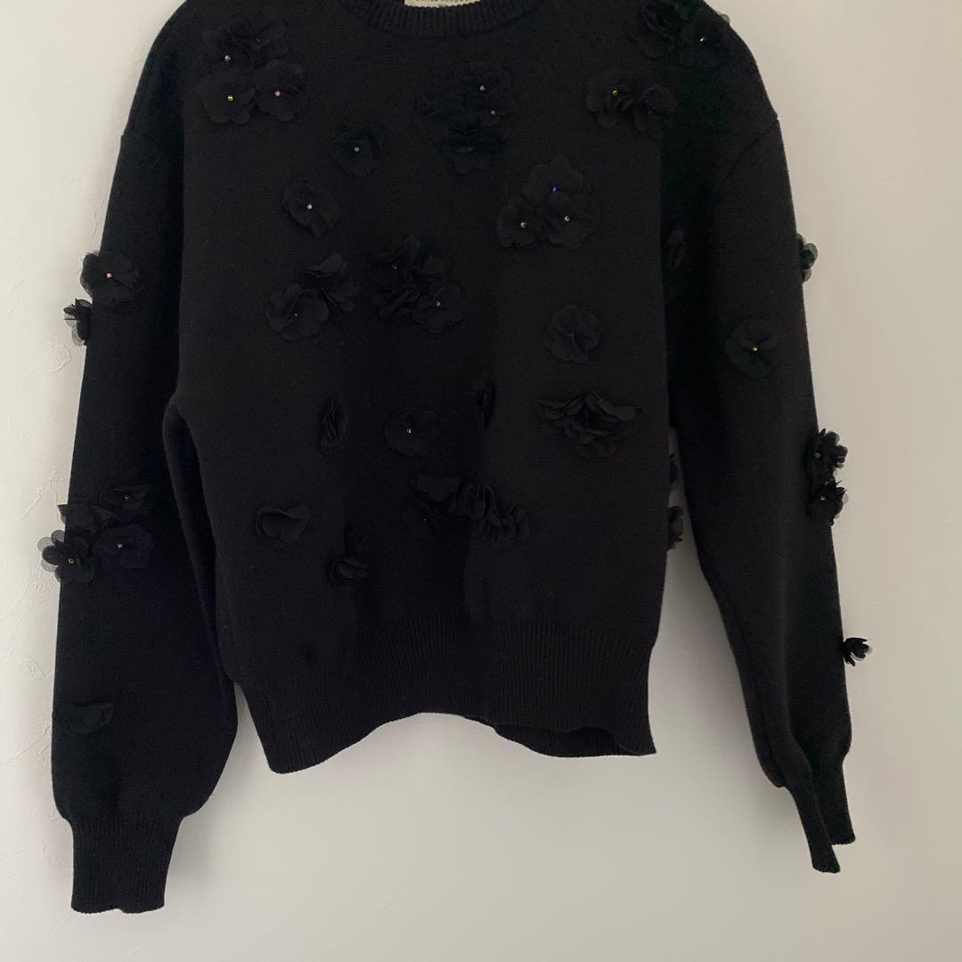 わ*ん様 ユナイテッドアローズ　セーター　ブラック