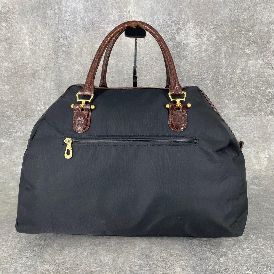 美品 Balenciaga バレンシアガ ナイロン ボストンバッグ ヴィンテージ