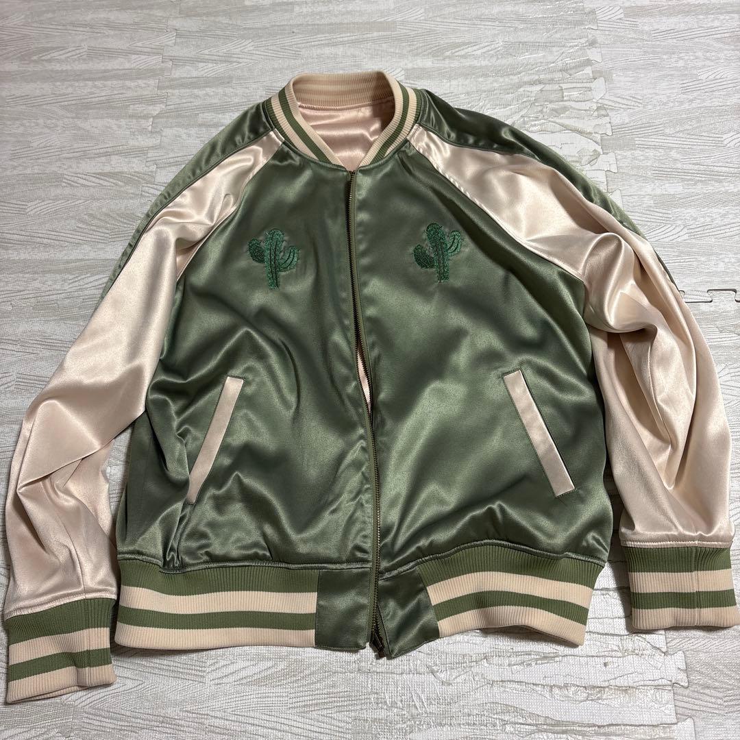 ディズニー ミッキー ウエスタン スカジャン