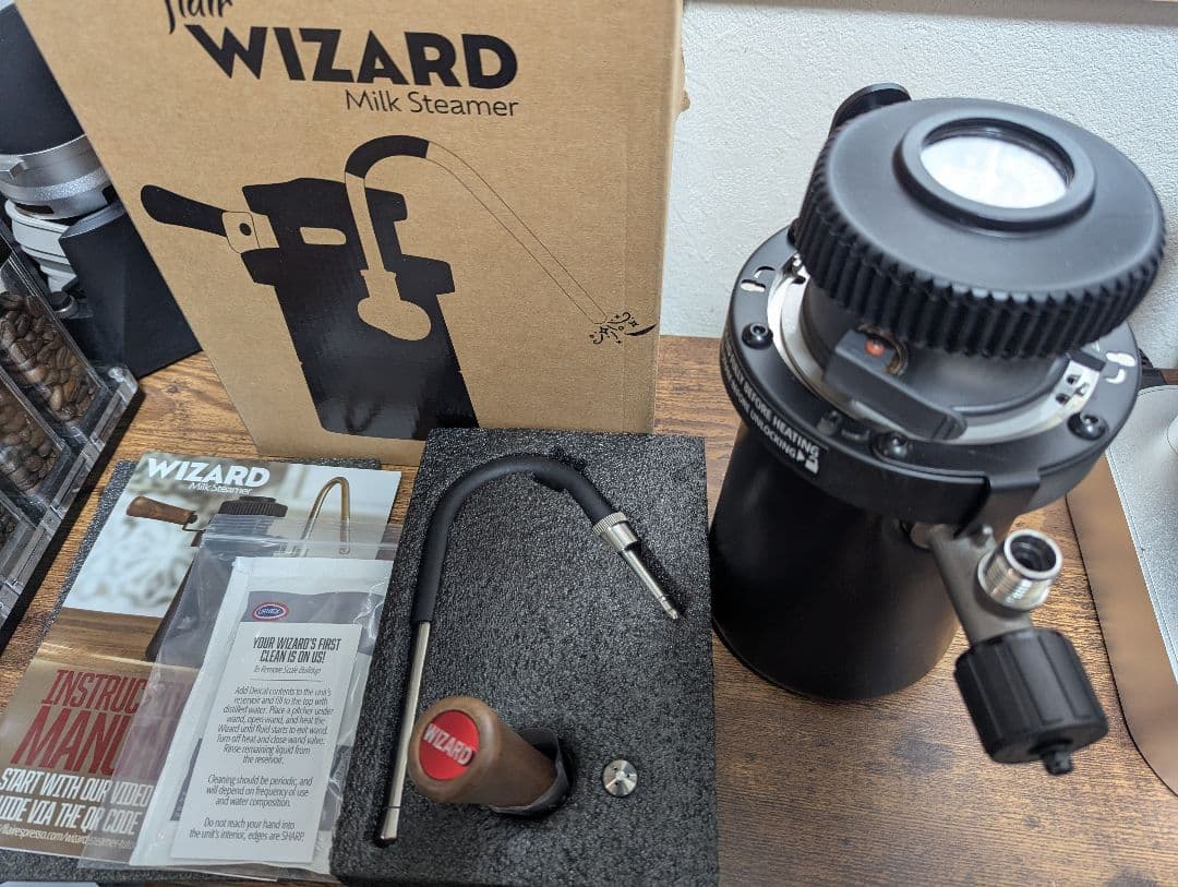 Flair Wizard 直熱式ミルクスチーマー