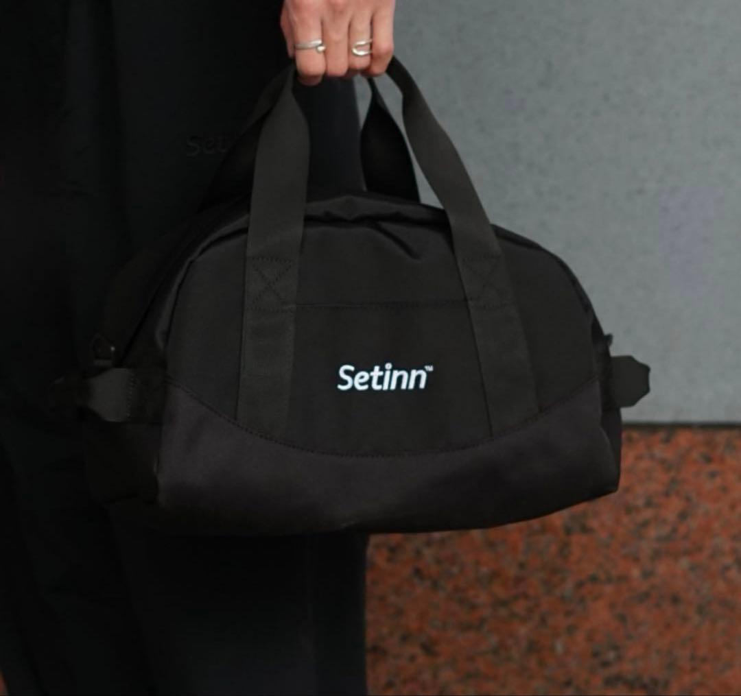 setinn セットイン トレーナーバッグ ブラック BEAMS