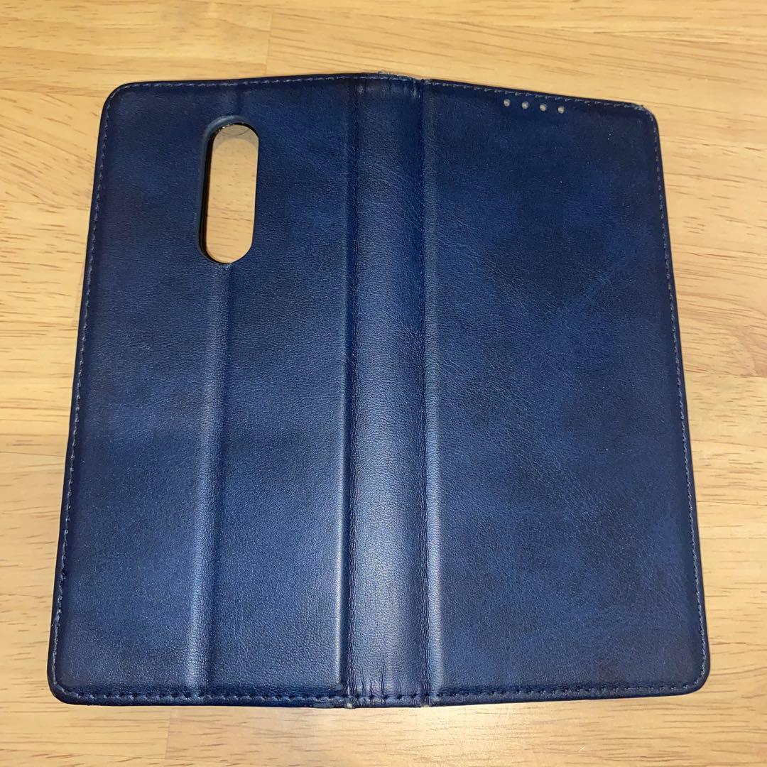 Xperia1 SOV40 ブラック本体　手帳型ケースと箱付き