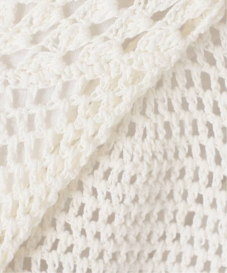 Spick and Span クロシェニットキャミソール