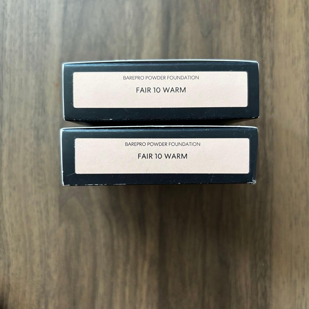 新品未使用(2個) ベアプロ 24HR ファンデーション フェア 10 ウォーム