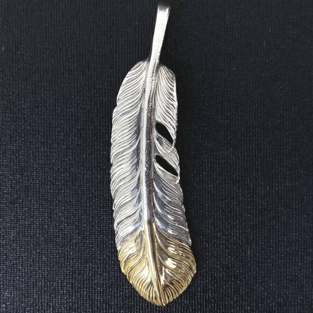 ARIZONA FREEDOM T-47h K18 先金 特大フェザーペンダント