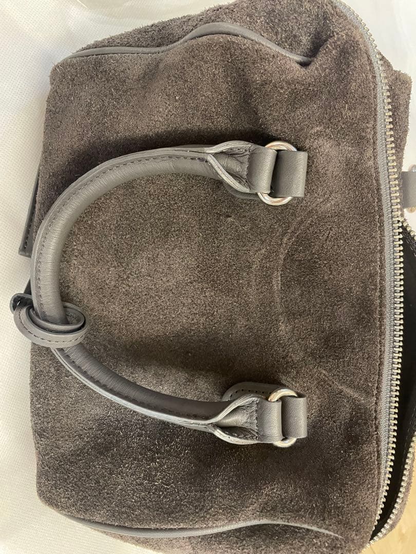 大幅お値下げ！russet 2way ミニボストンバッグ　グレー