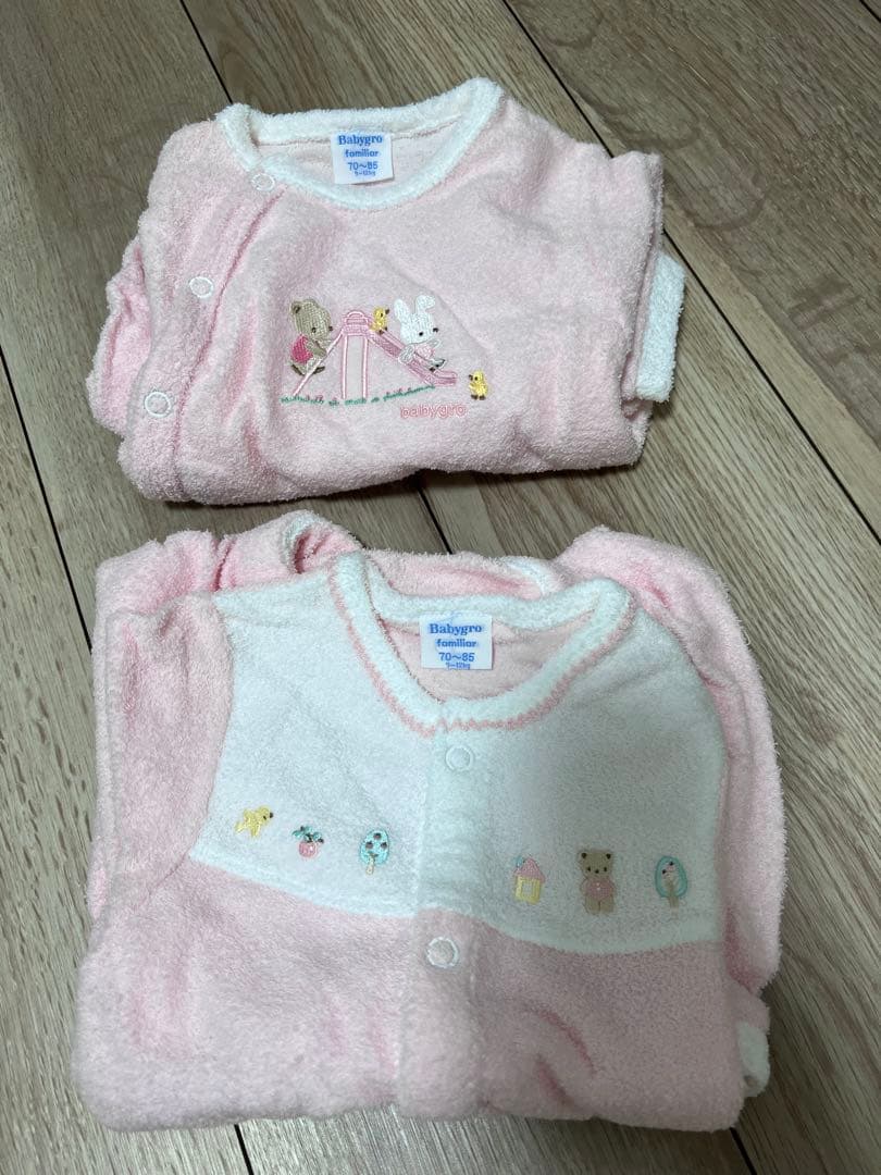 ファミリア　ロンパース　70〜85