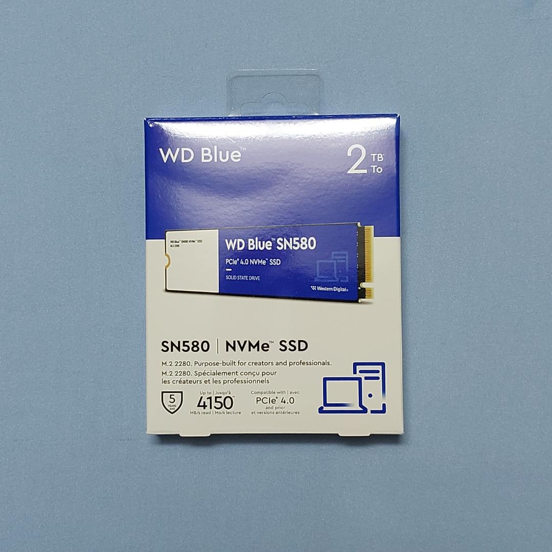 WD Blue SN580 NVMe SSD 2TB WDS200T3B0E ②