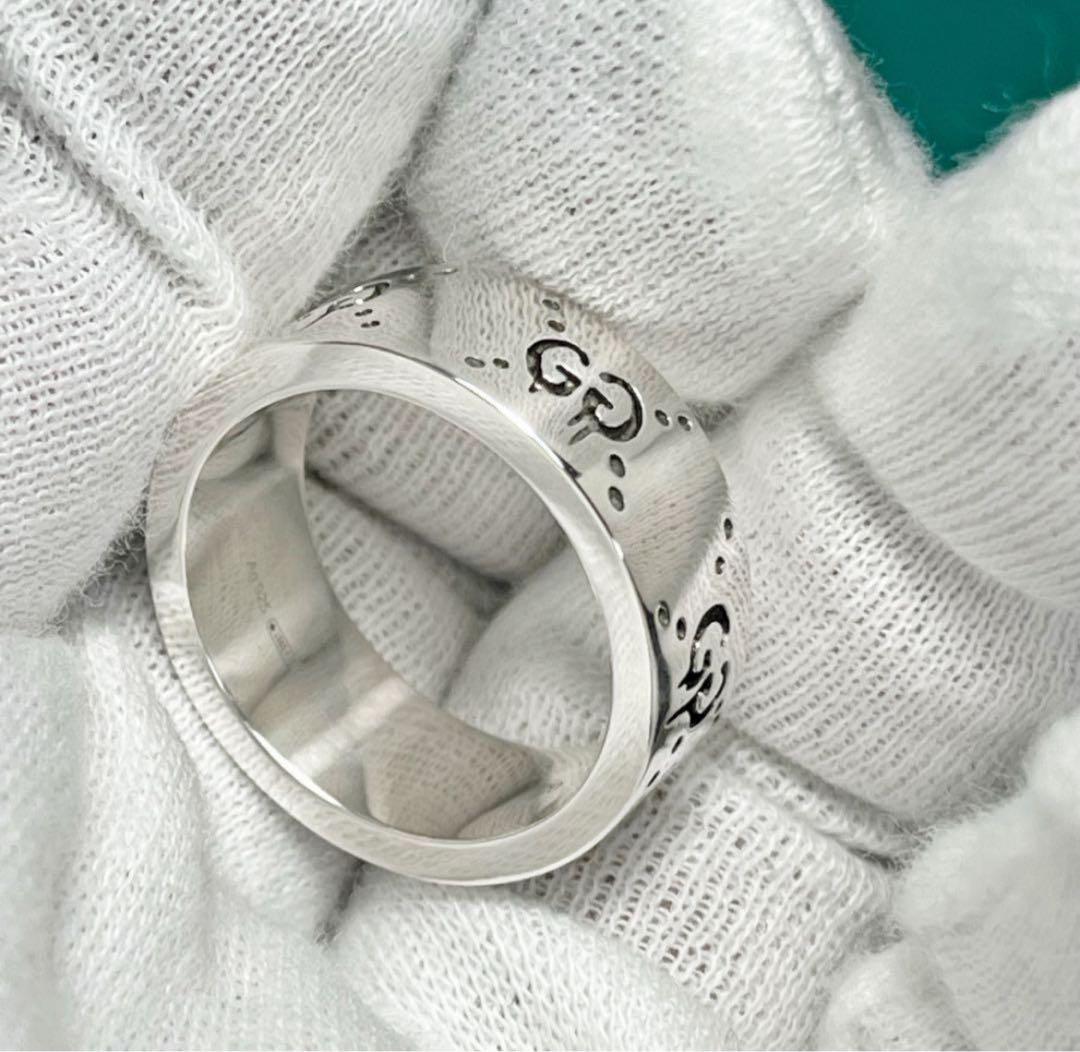 極美品‼️GUCCI 指輪　ゴーストリング　18号