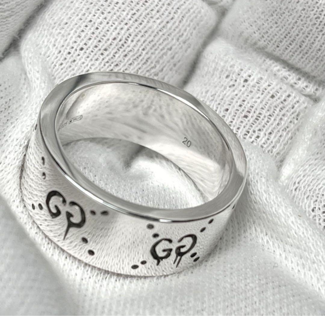 極美品‼️GUCCI 指輪　ゴーストリング　18号