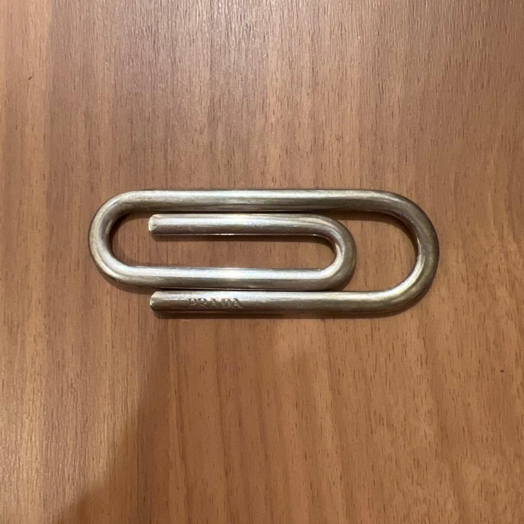 PRADA メタル マネークリップ