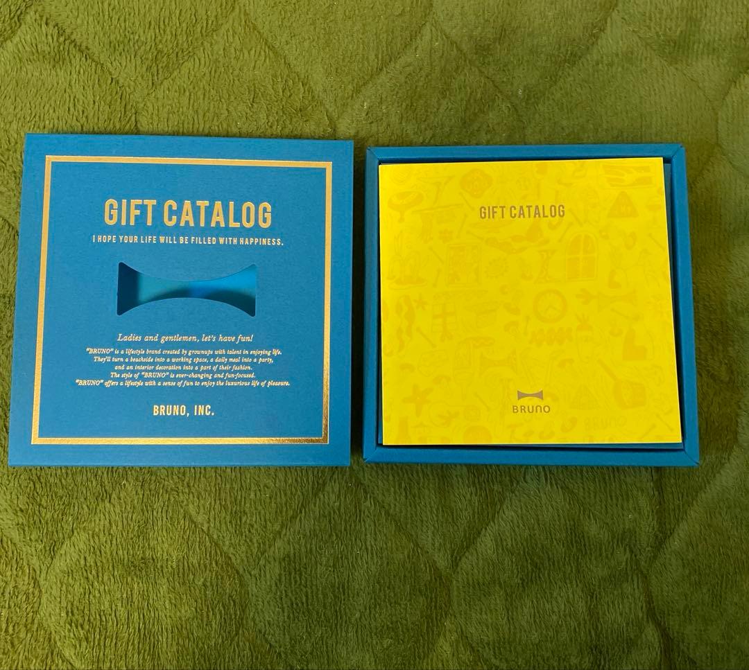BRUNO ギフトカタログカードのみ