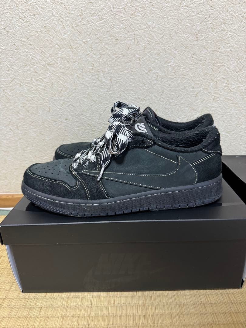 エアジョーダン1 トラヴィススコット　ブラックファントム