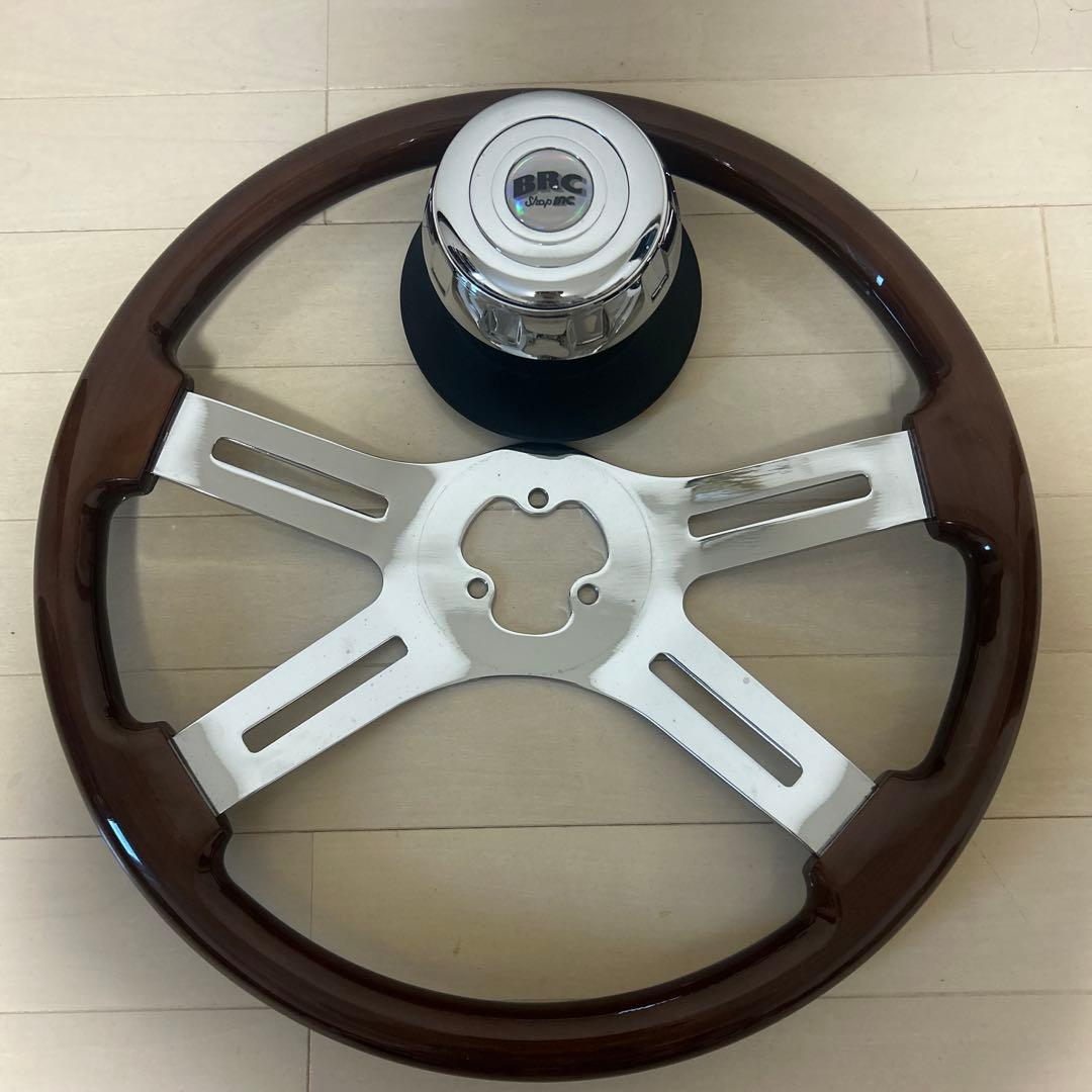 ビックリグ　ウッドハンドル　日野レンジャープロ用ボス付き