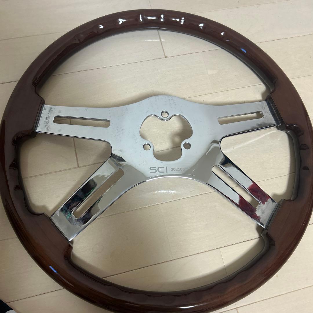 ビックリグ　ウッドハンドル　日野レンジャープロ用ボス付き